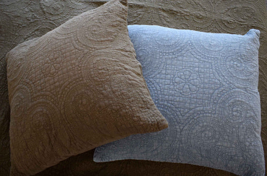 Throw Pillows to create layered look this fall/winter season