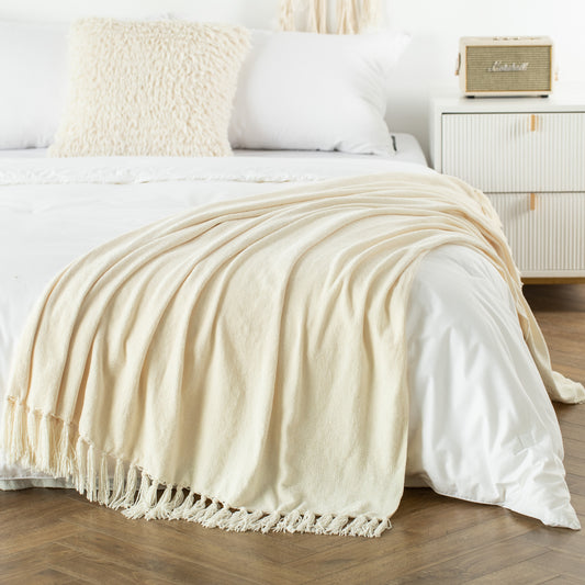 Cozy Layers: Chenille Throw Blankets To Elevate Your Bedding