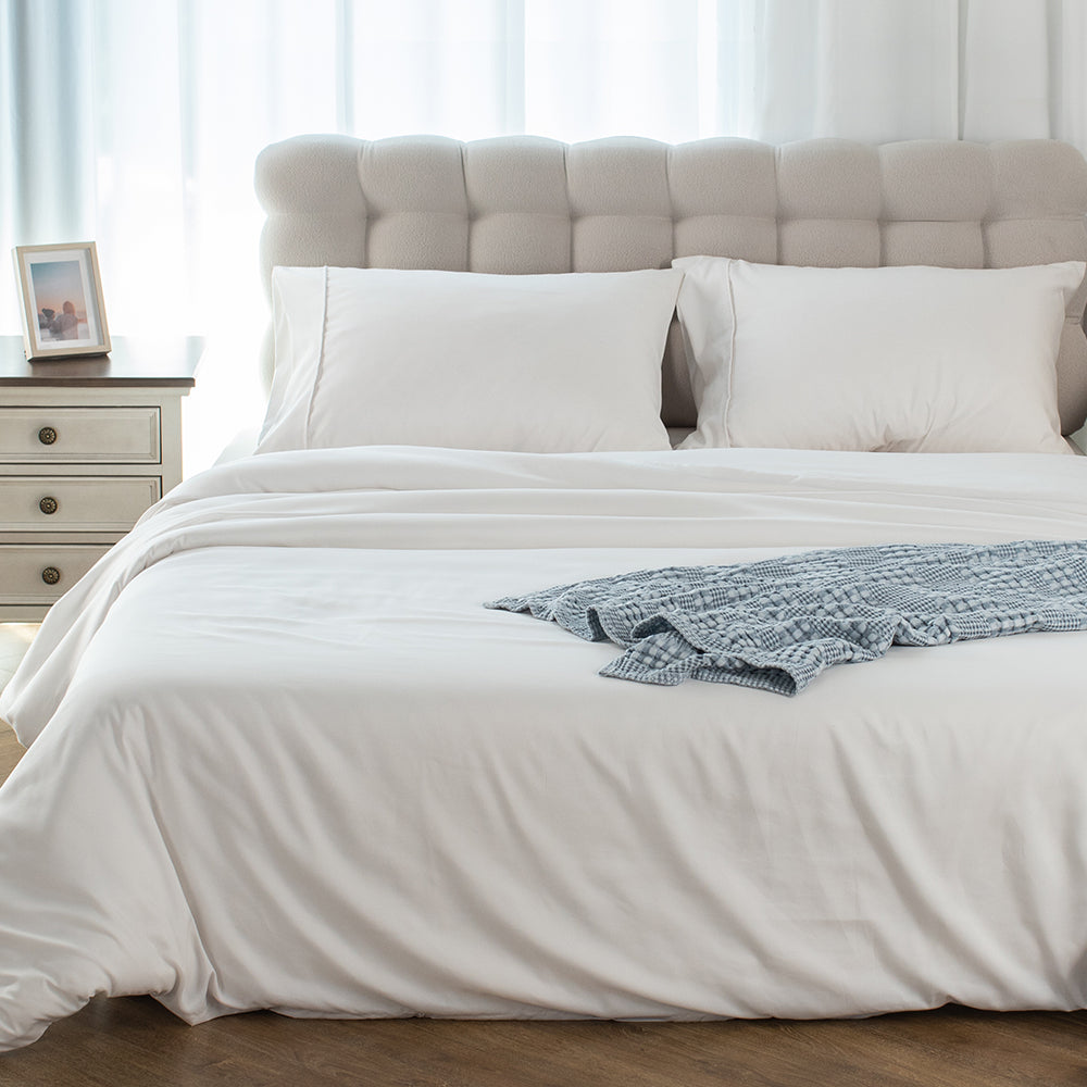 Kasentex Ultra Soft All Season Duvet Cover Bedding Set, Hypoallergenic and Breathable, Room Decor, Graduation Gifts