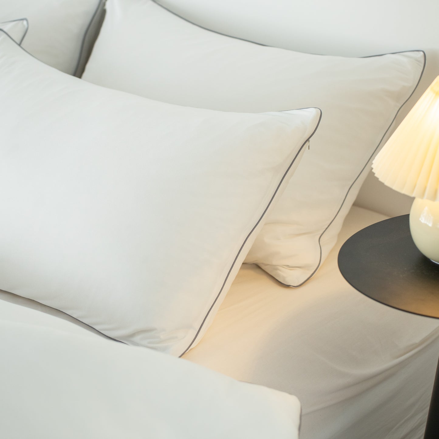 Kasentex Jersey Knit Ultra Soft Comforter Set, White