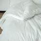 KASENTEX Jersey Knit Comforter Set – Soft Bed Set - Noiseless Duvet Insert