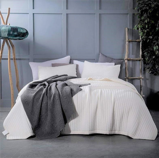 Kasentex Ultra Soft All Season Rustic Nostalgic Design Coverlet Set