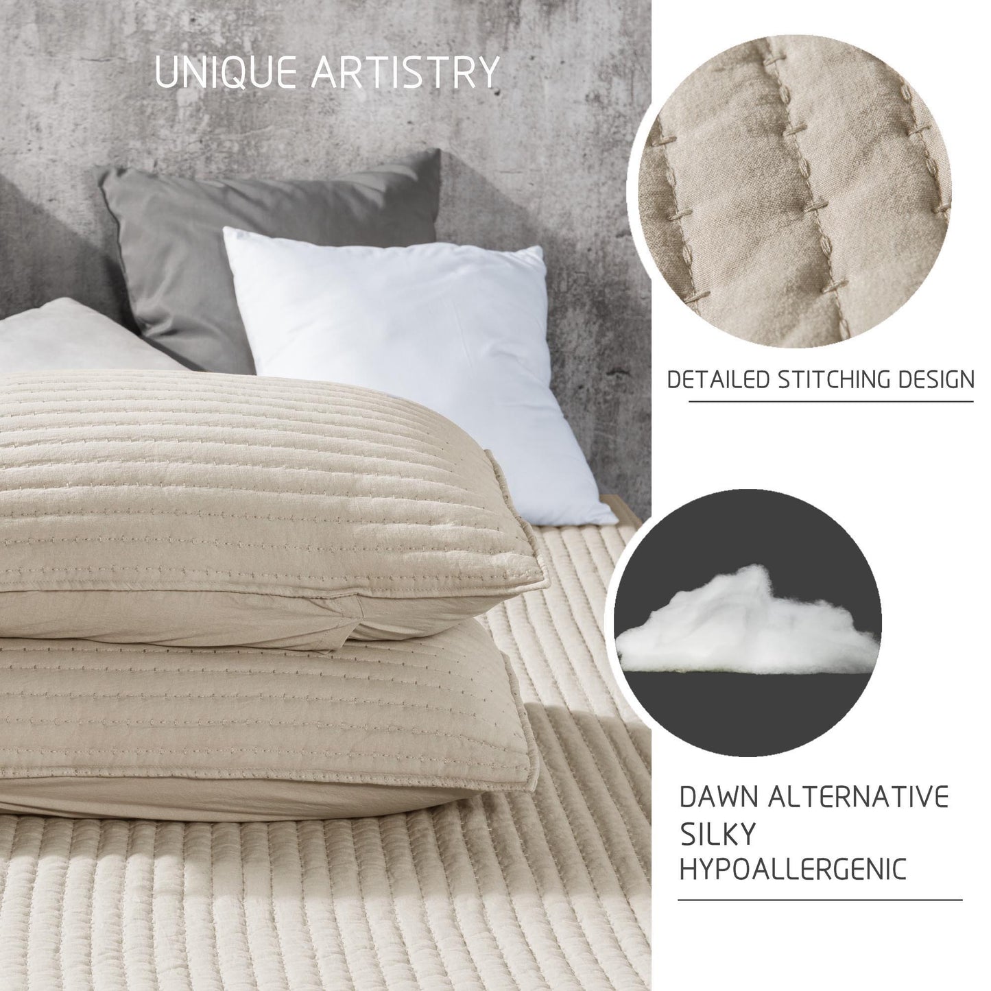 Kasentex Ultra Soft All Season Rustic Nostalgic Design Coverlet Set