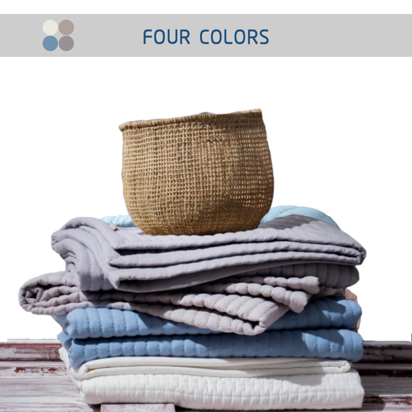 Kasentex Ultra Soft All Season Rustic Nostalgic Design Coverlet Set