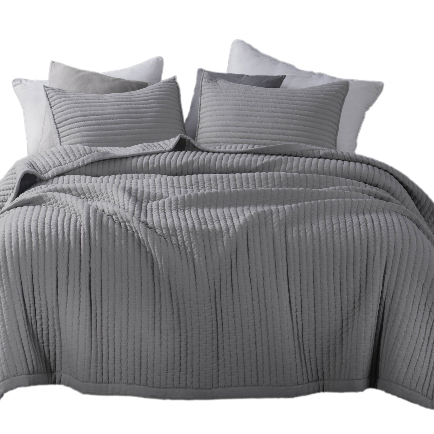 Kasentex Ultra Soft All Season Rustic Nostalgic Design Coverlet Set