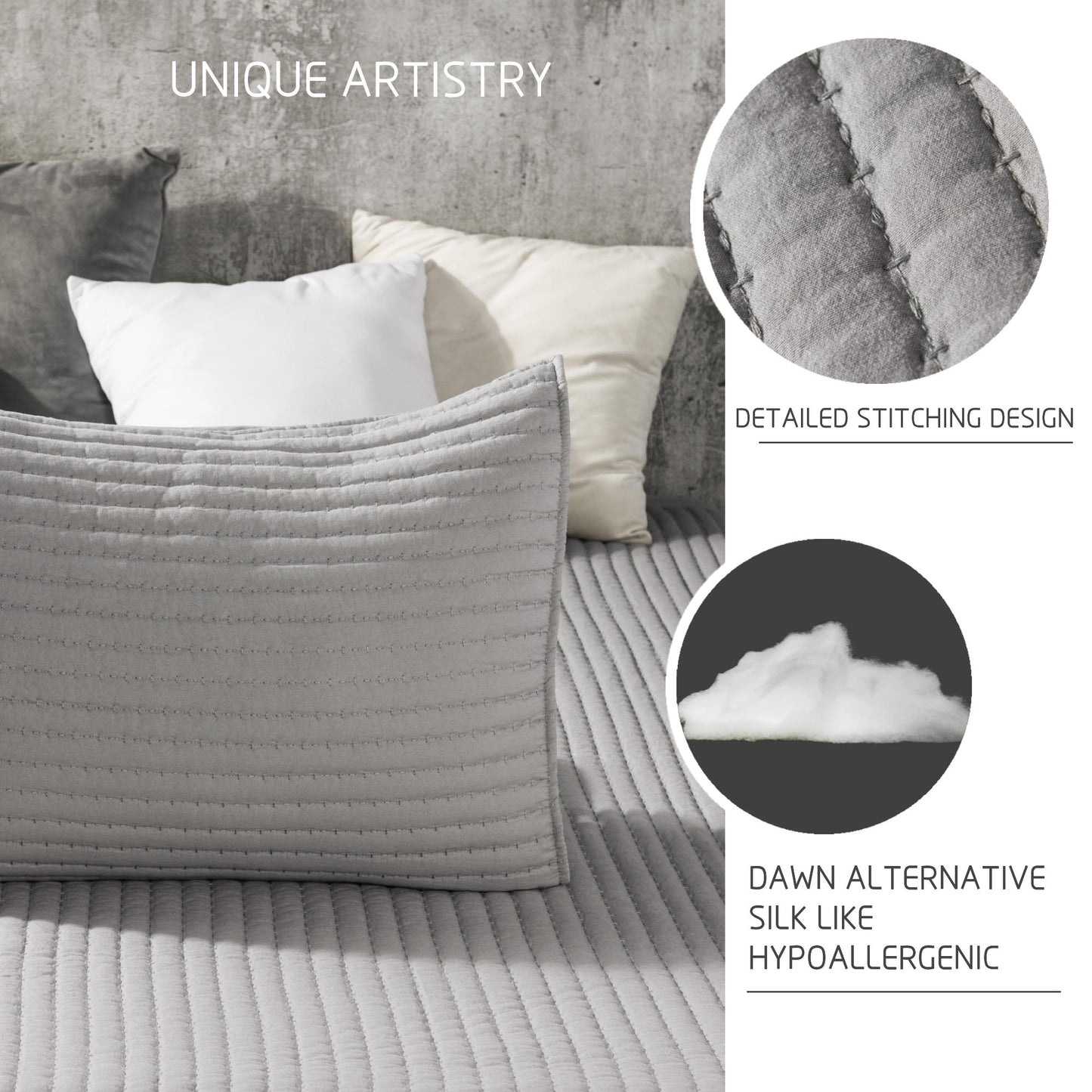 Kasentex Ultra Soft All Season Rustic Nostalgic Design Coverlet Set