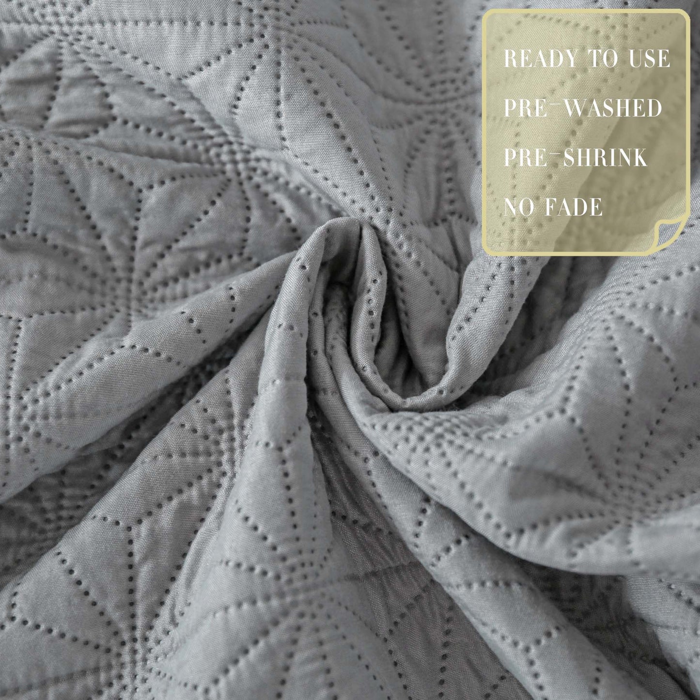 Kasentex Ultra Soft Star Contemporary Design Bedding Coverlet Set, Room Decor, Graduation Gifts