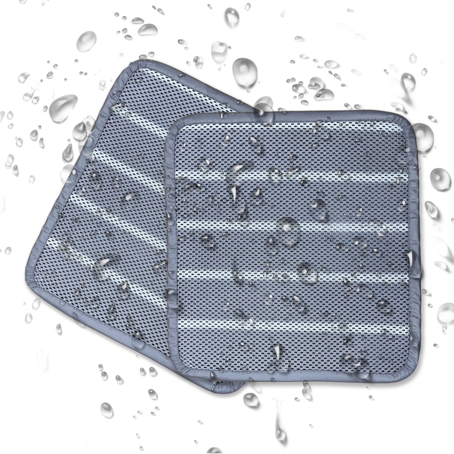 Kasentex Yoga Meditation Square Cushion, Blue or Gray or Green