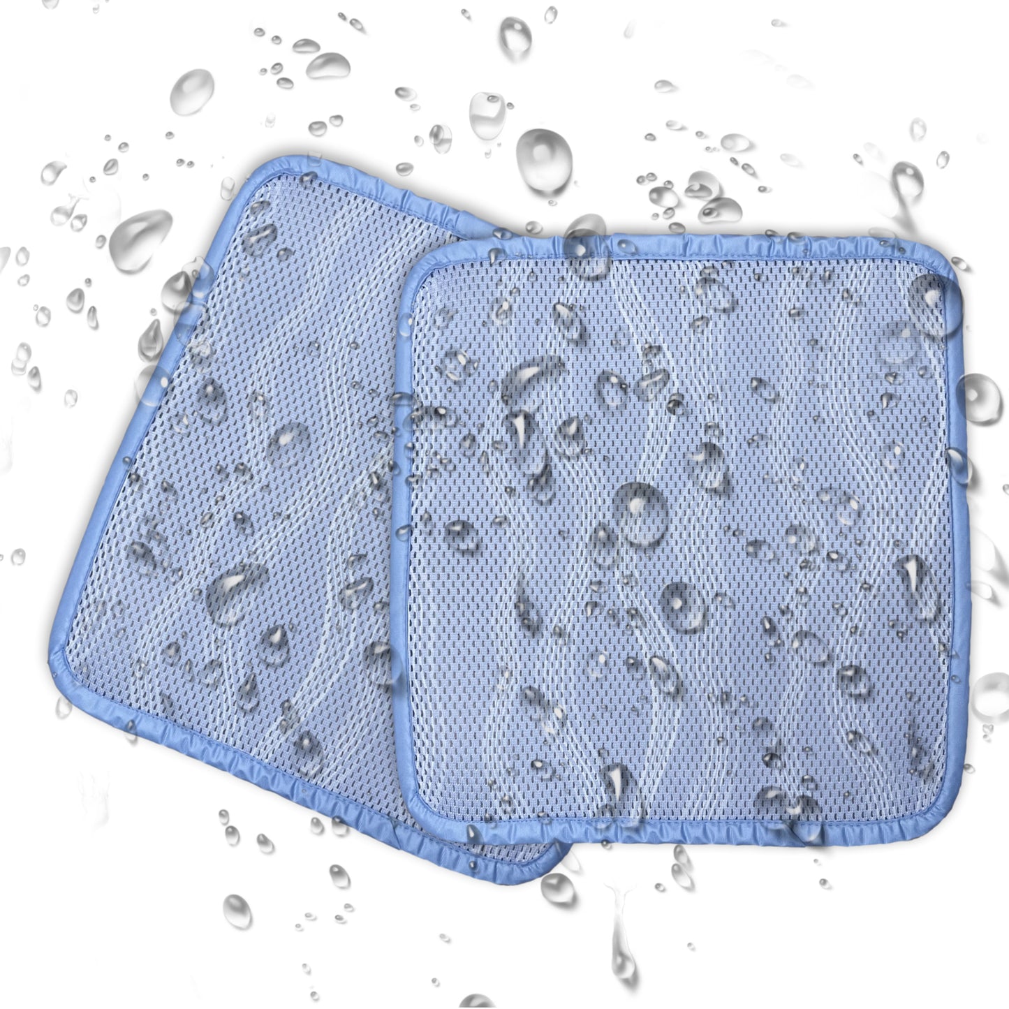 Kasentex Yoga Meditation Square Cushion, Blue or Gray or Green