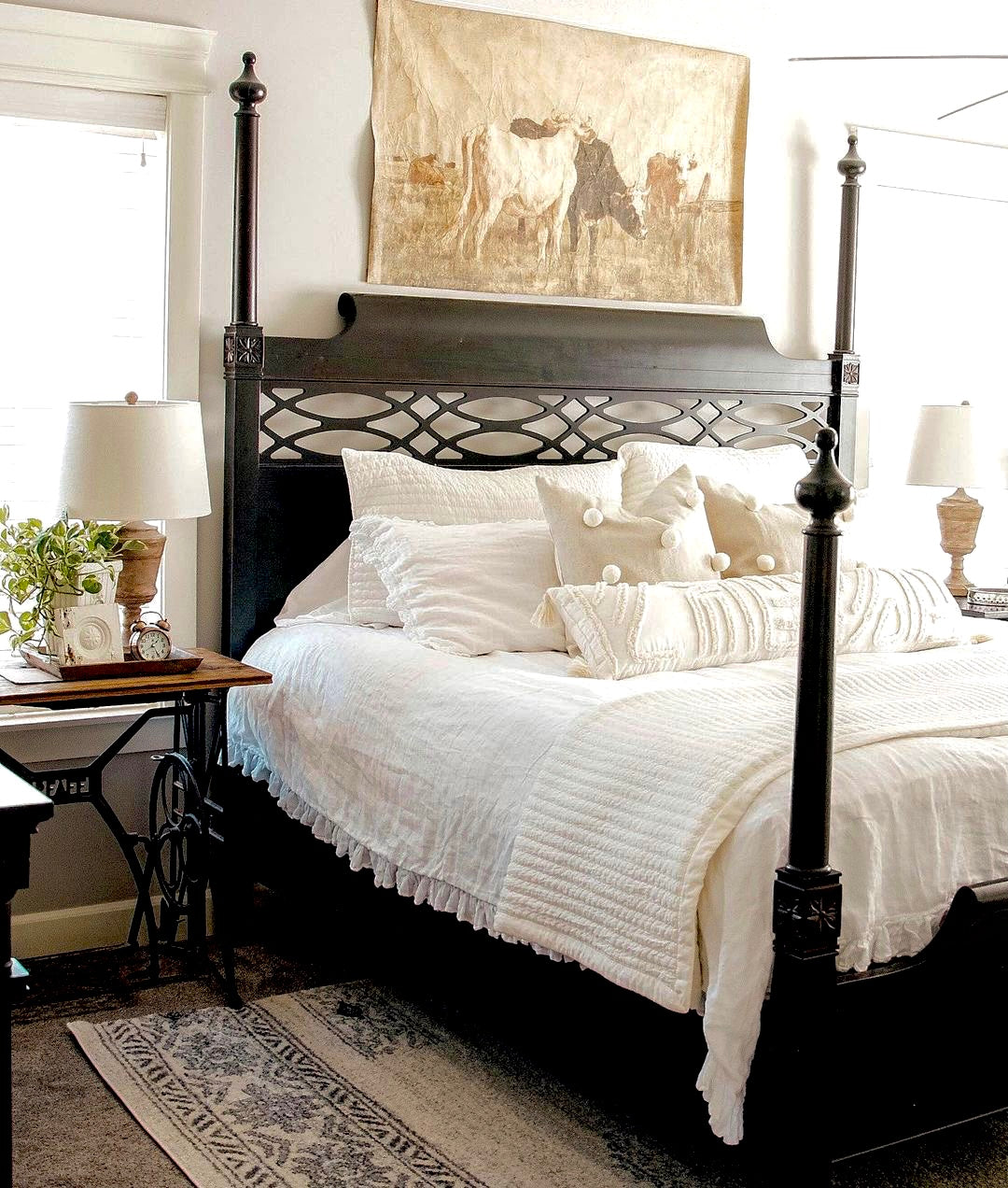 Kasentex Ultra Soft All Season Rustic Nostalgic Design Coverlet Set