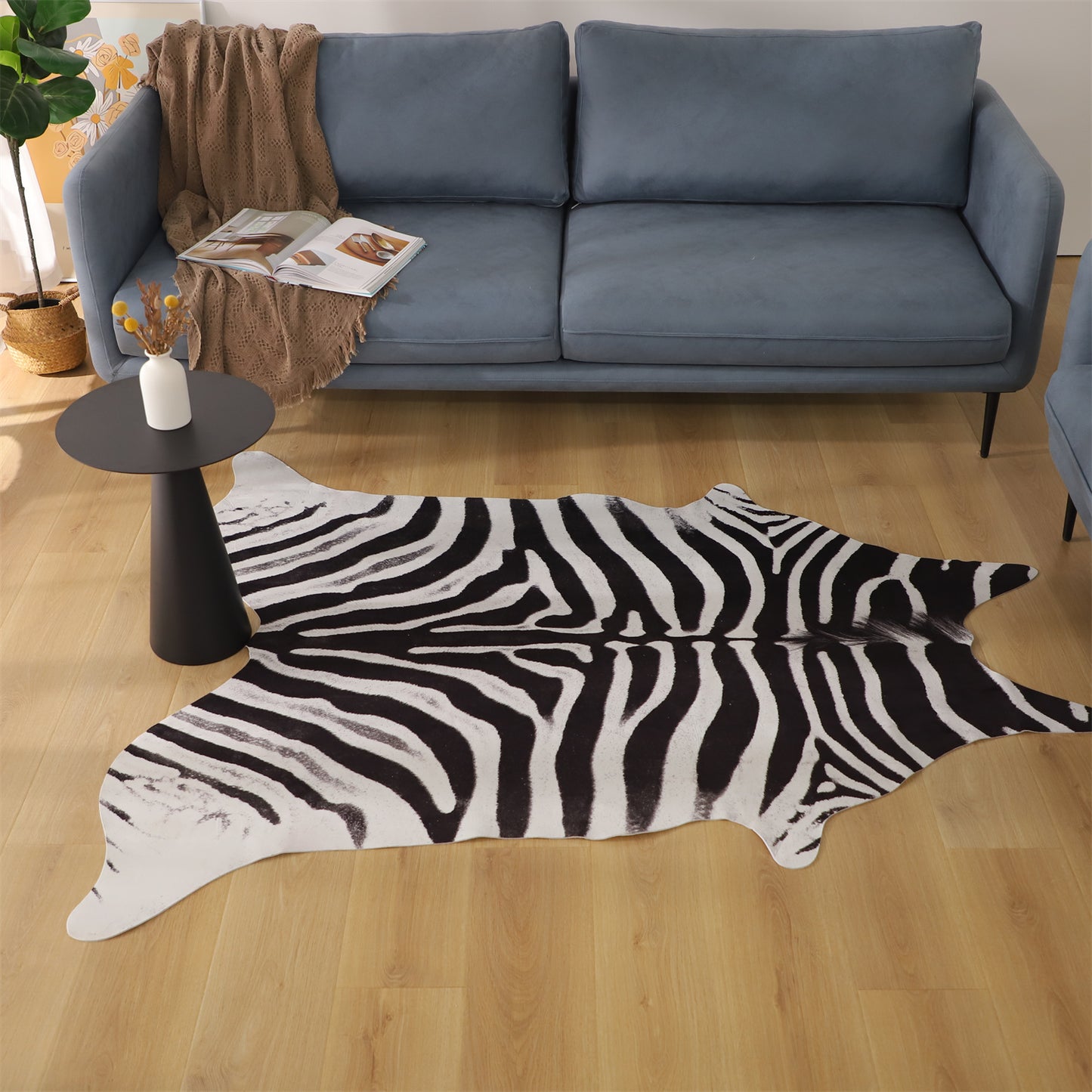 Kasentex Animal Print Area Rug, Country Western Style, Fathers Day Gift, Room Decor, Graduation Gifts