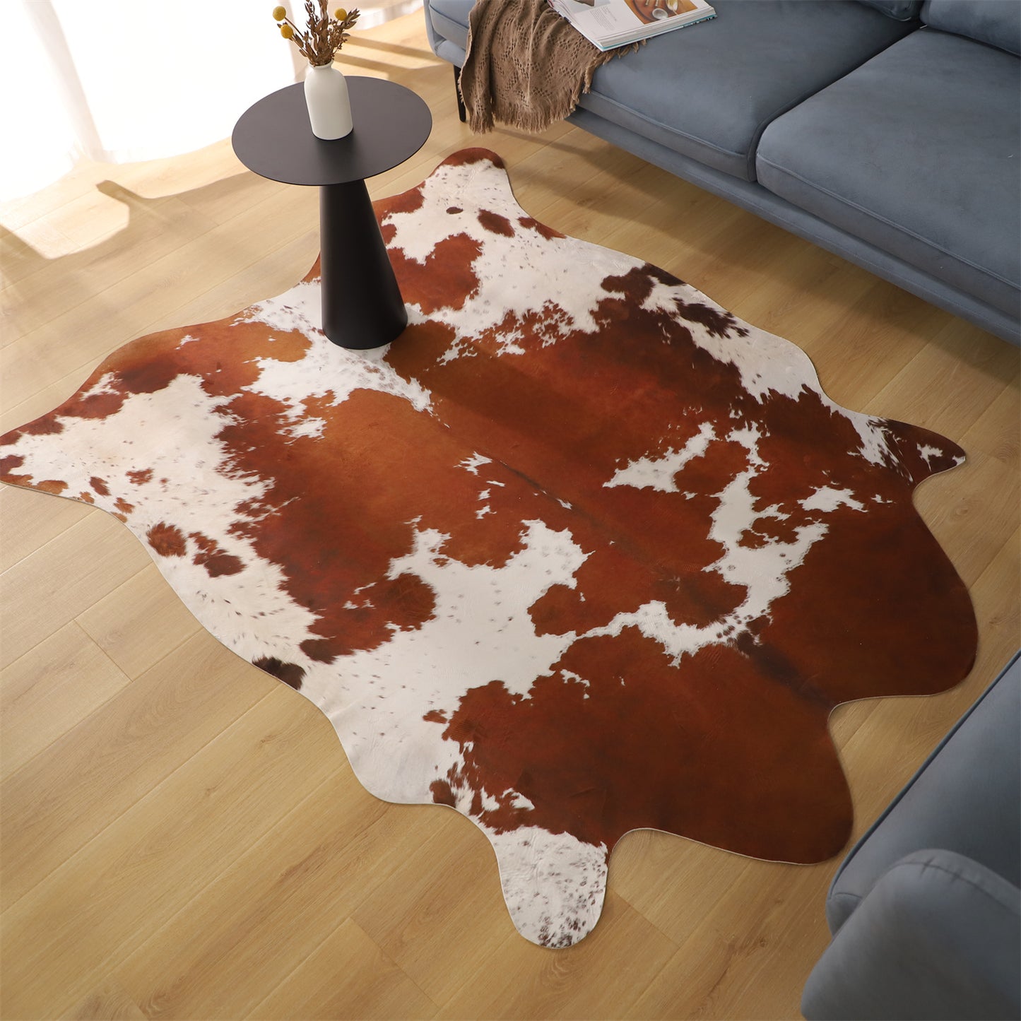 Kasentex Animal Print Area Rug, Country Western Style, Fathers Day Gift, Room Decor, Graduation Gifts