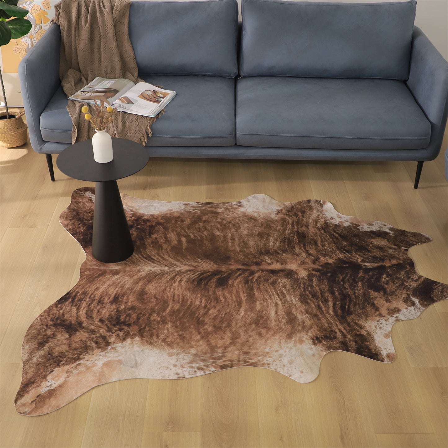 Kasentex Animal Print Area Rug, Country Western Style, Fathers Day Gift, Room Decor, Graduation Gifts