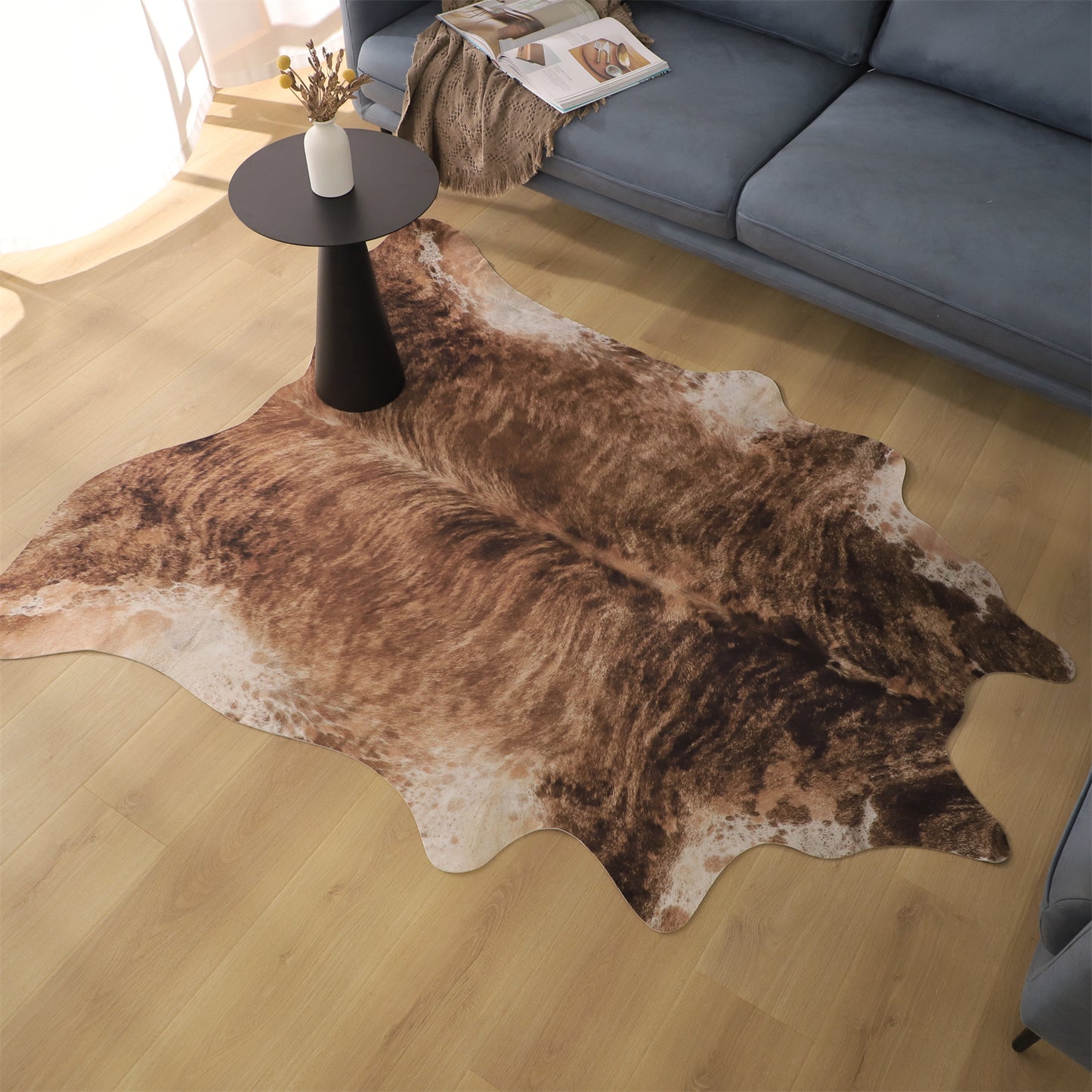 Kasentex Animal Print Area Rug, Country Western Style, Fathers Day Gift, Room Decor, Graduation Gifts