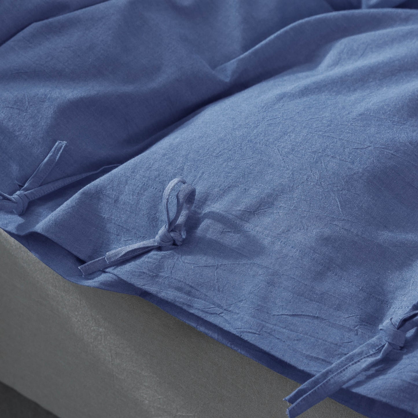 Kasentex 100% Cotton Summer All Season Ultra Soft Duvet Cover Set, Blue, Grey, Pink, White, Twin, Queen, King, Room Decor, Graduation Gifts