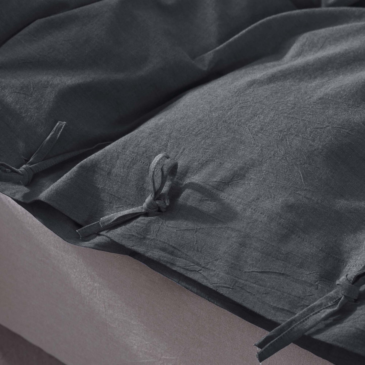 Kasentex 100% Cotton Summer All Season Ultra Soft Duvet Cover Set, Blue, Grey, Pink, White, Twin, Queen, King, Room Decor, Graduation Gifts