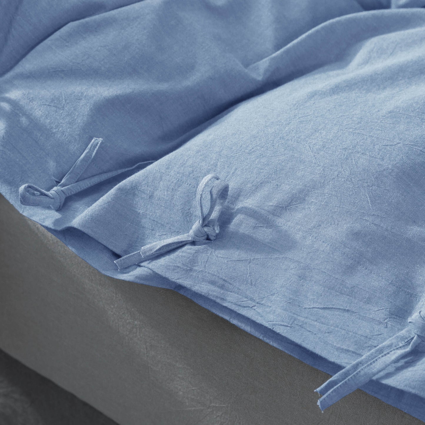 Kasentex 100% Cotton Summer All Season Ultra Soft Duvet Cover Set, Blue, Grey, Pink, White, Twin, Queen, King, Room Decor, Graduation Gifts