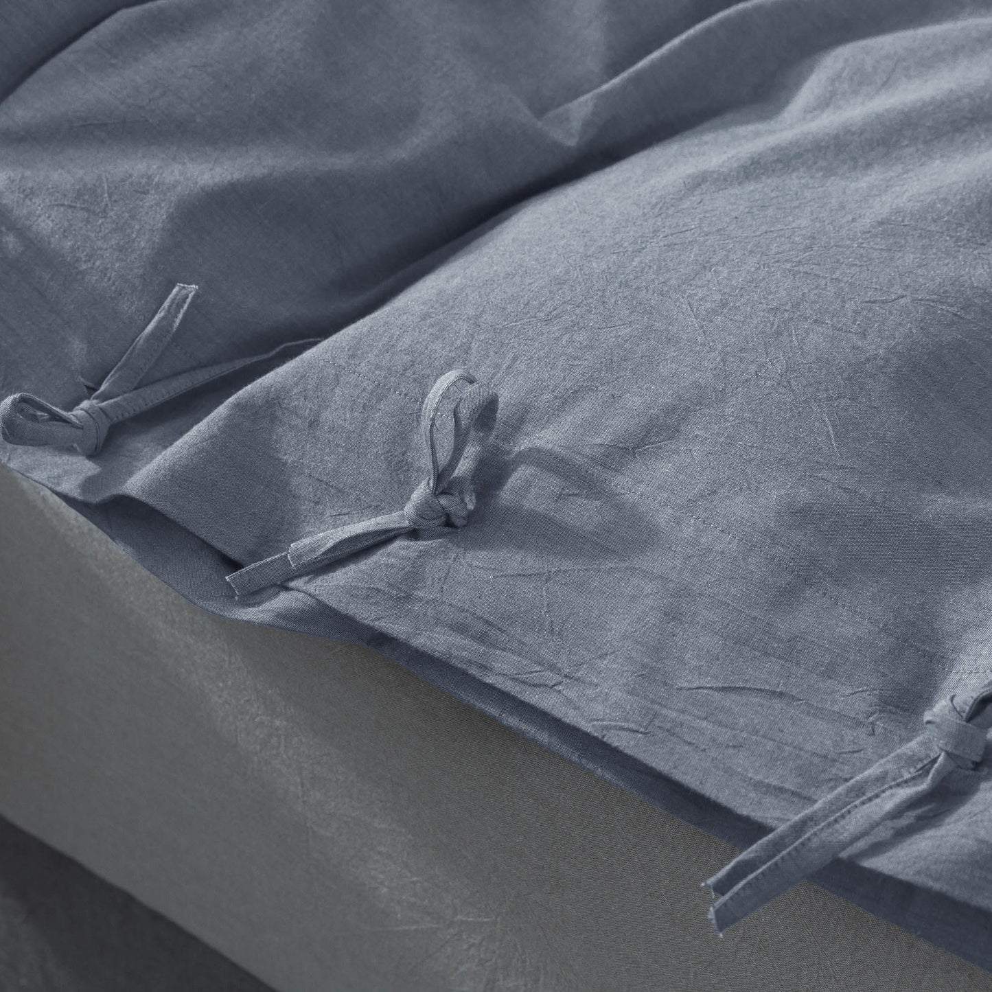 Kasentex 100% Cotton Summer All Season Ultra Soft Duvet Cover Set, Blue, Grey, Pink, White, Twin, Queen, King, Room Decor, Graduation Gifts