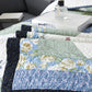 Boho Quilt with Decorative Print Patchwork
