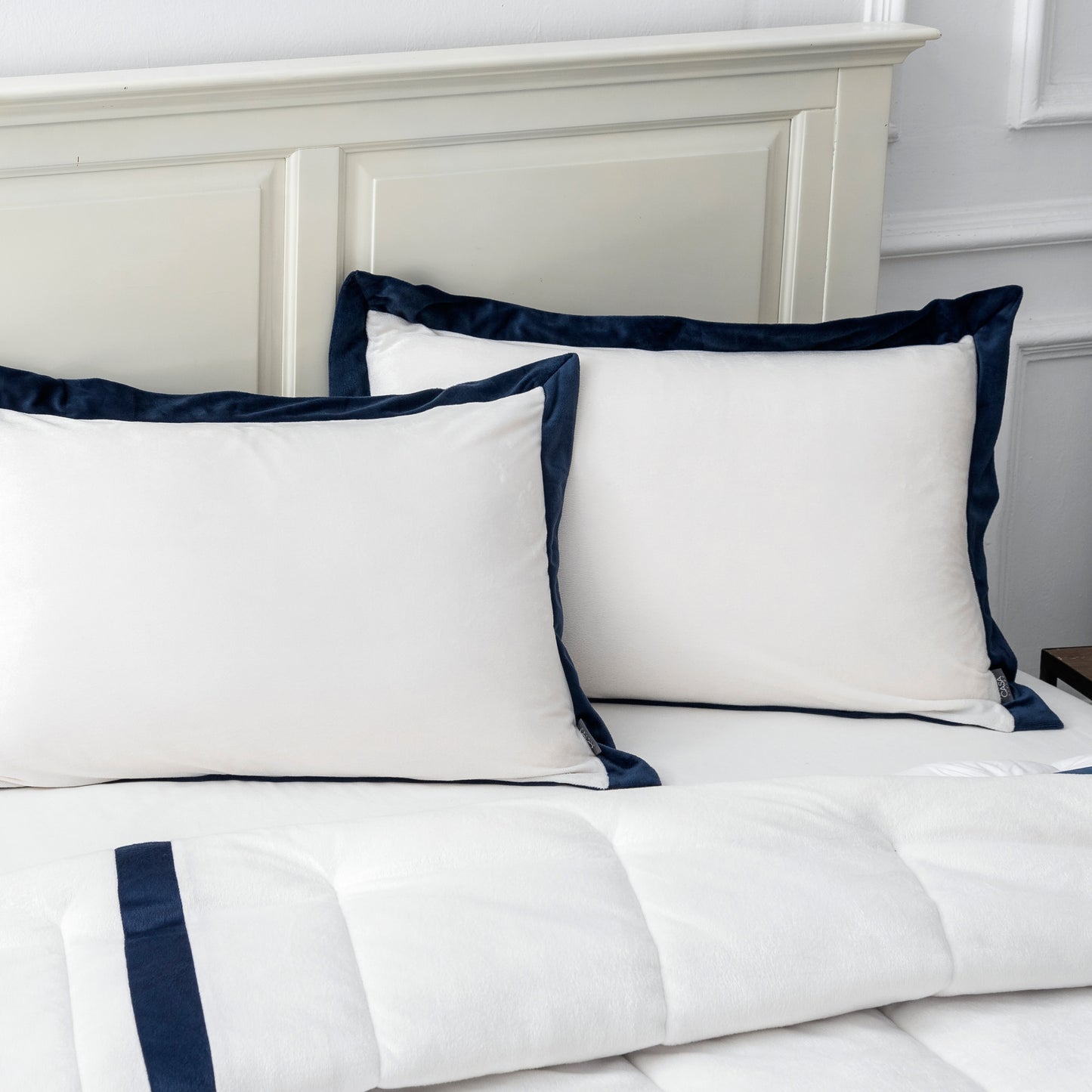 Kasentex Ultra Soft Cozy Stripe Design Down Alternative Comforter Set, Room Decor, Graduation Gifts