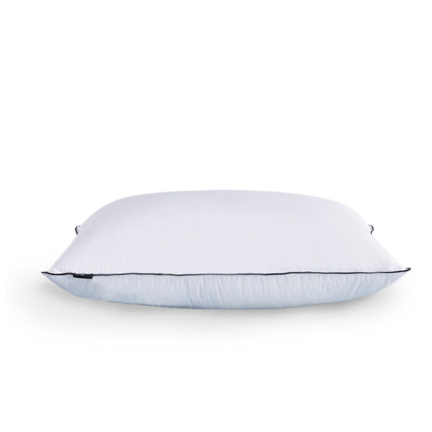 Kasentex 100% Cotton Summer Plush King Goose Down Feather Pillow for Bed, White