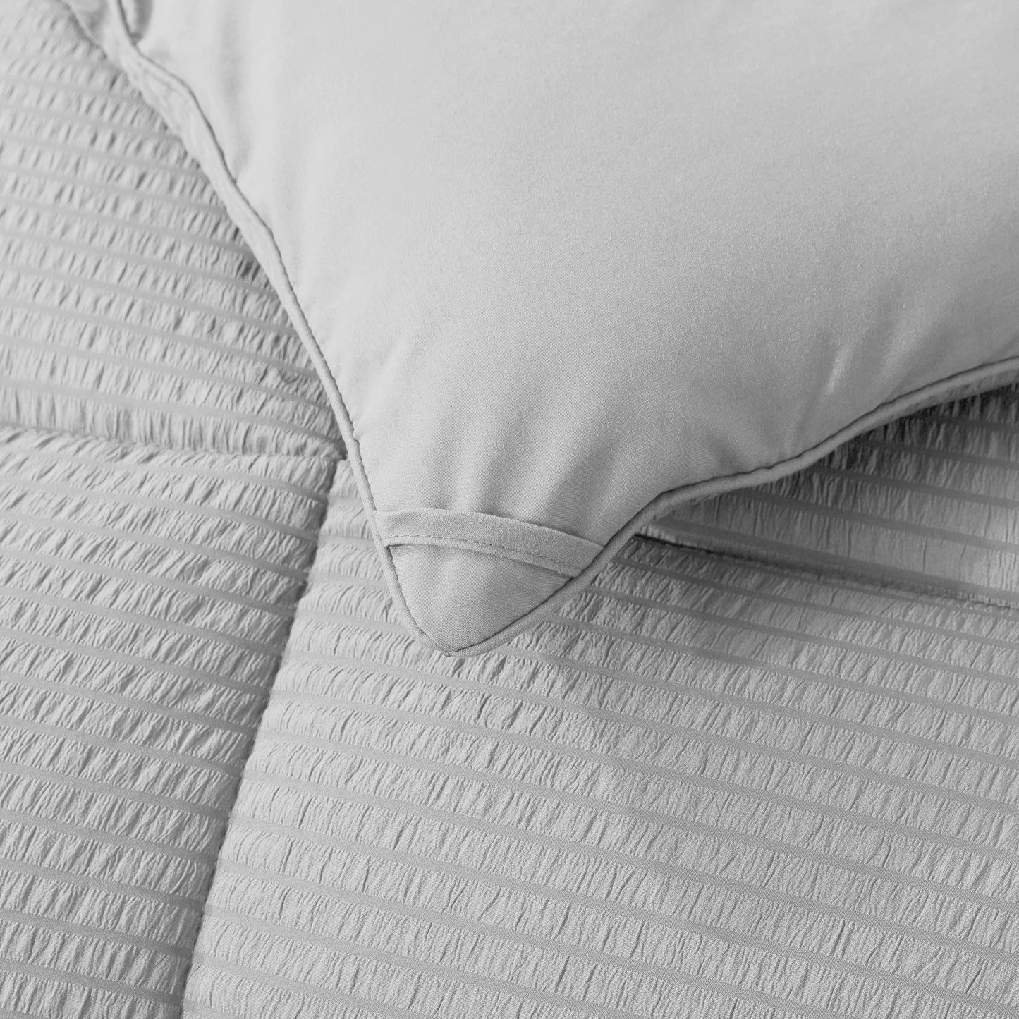 White Down Alternative Reversible Comforter