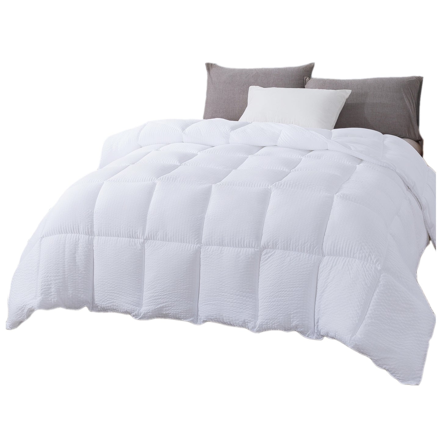 White Down Alternative Reversible Comforter