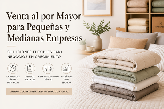 Soluciones de Ropa de Cama al por Mayor para Pequeñas y Medianas Empresas
