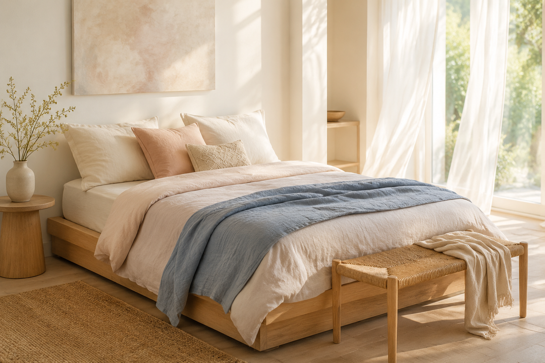 Noches suaves de verano: ideas de ropa de cama para renovar tu dormitorio