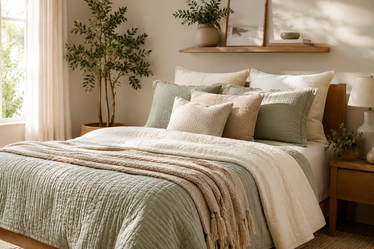 Soft Layers for Weekend Comfort: A Fresh Bedding Makeover