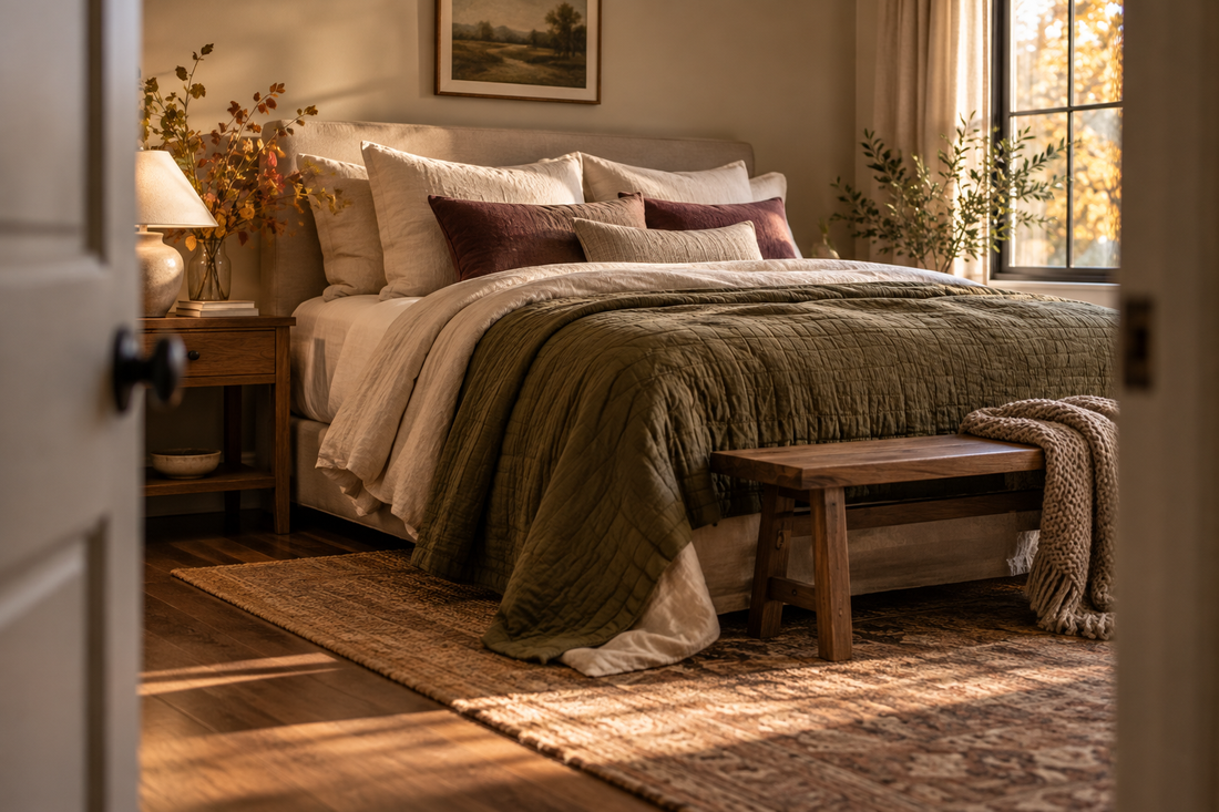 Weekend Cozy Up: Refresh Your Bedroom for the Season