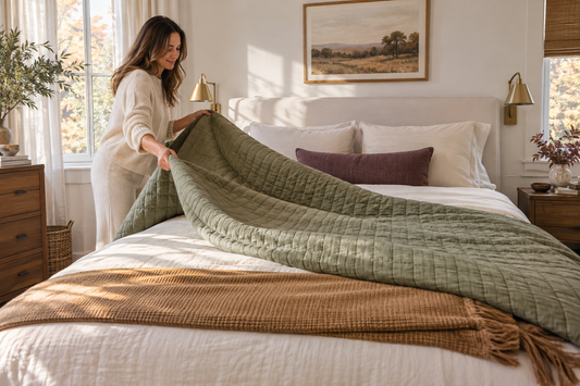 Cozy Fall Bedding Ideas for a Monday Bedroom Refresh