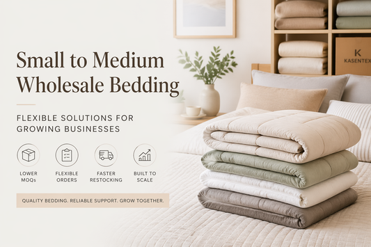 Small to Medium Wholesale Bedding: A Flexible Solution for Growing Businesses