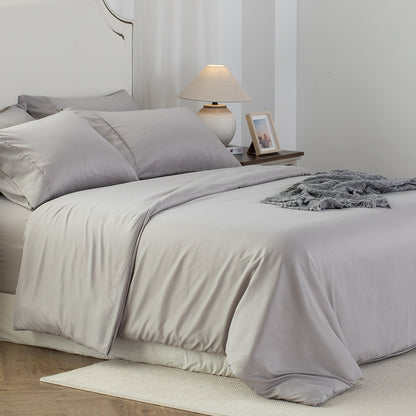 Kasentex Summer Duvet Cover Bedding Set with Duvet Cover, Pillowcase, Fitted Sheet, Hypoallergenic and Breathable, Room Decor, Graduation Gifts