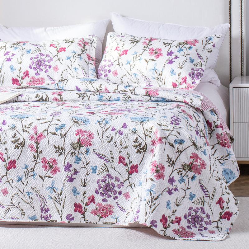 Kasentex Queen Quilt Set - Wholesale Carton - 8 Units