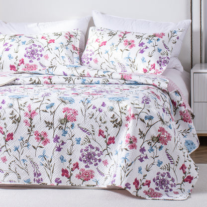 Kasentex Queen Quilt Set - Wholesale Carton - 8 Units