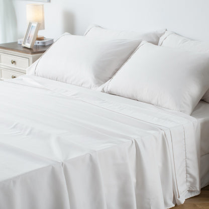 Kasentex Summer Sheet Bedding Set with Pillowcase, Flat Sheet, Fitted Sheet, Hypoallergenic and Breathable, Room Decor, Graduation Gifts