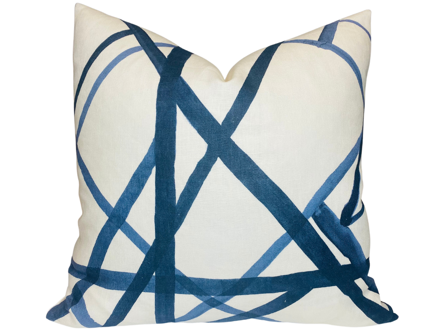 Channels Pillow Cover in Periwinkle Blue, Kelly Wearstler Textiles