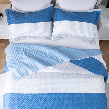 Kasentex Queen Quilt Set - Wholesale Carton - 8 Units
