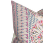 Cairo Pillow Cover in Pink and Coral, Thibaut Pillows