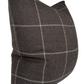 Bancroft Wool Pillow Cover in Sable Brown, Schumacher Textiles