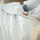 KASENTEX Jersey Knit Comforter Set – Soft Bed Set - Noiseless Duvet Insert