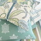 Iggy Performance Pillow Cover in Lagoon, Thibaut Pillows