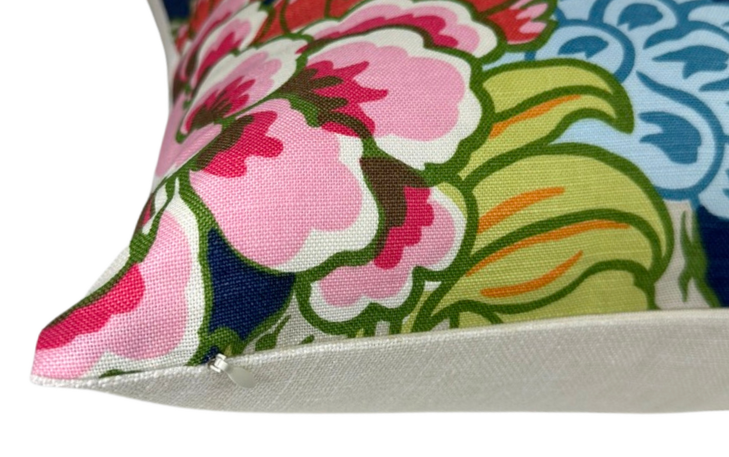 Honshu Pillow Cover in Navy, Thibaut Pillows