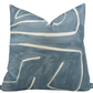 Graffito Pillow Cover in Deep Sky, Kelly Wearstler Textiles