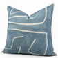 Graffito Pillow Cover in Deep Sky, Kelly Wearstler Textiles