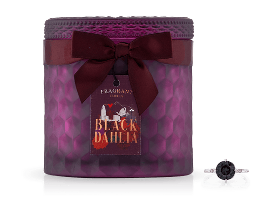 Black Dahlia - Satin Collection - Jewel Candle