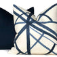 Channels Pillow Cover in Periwinkle Blue, Kelly Wearstler Textiles
