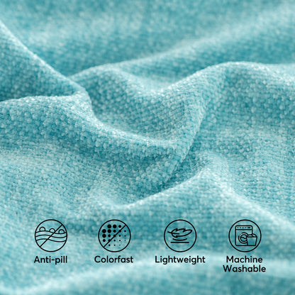 Kasentex Spring Ultra Soft Classic Elegant Throw Blanket with Tassel, Room Decor, Graduation Gifts