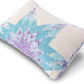 Purple/Green Patchwork Pillow Sham Set